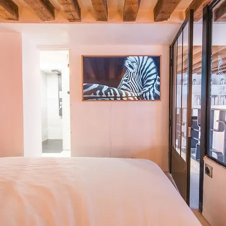 Artist's Mini Loft - Marais Normandie Apartment