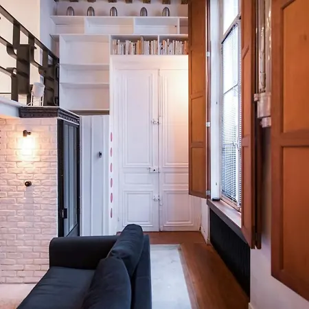 Artist's Mini Loft - Marais Normandie Apartment *